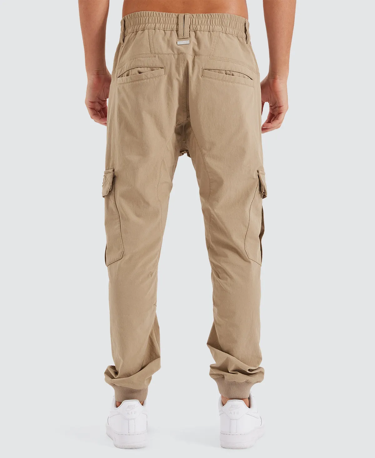 F150 Slim Nylon Cargo Jogger Stone