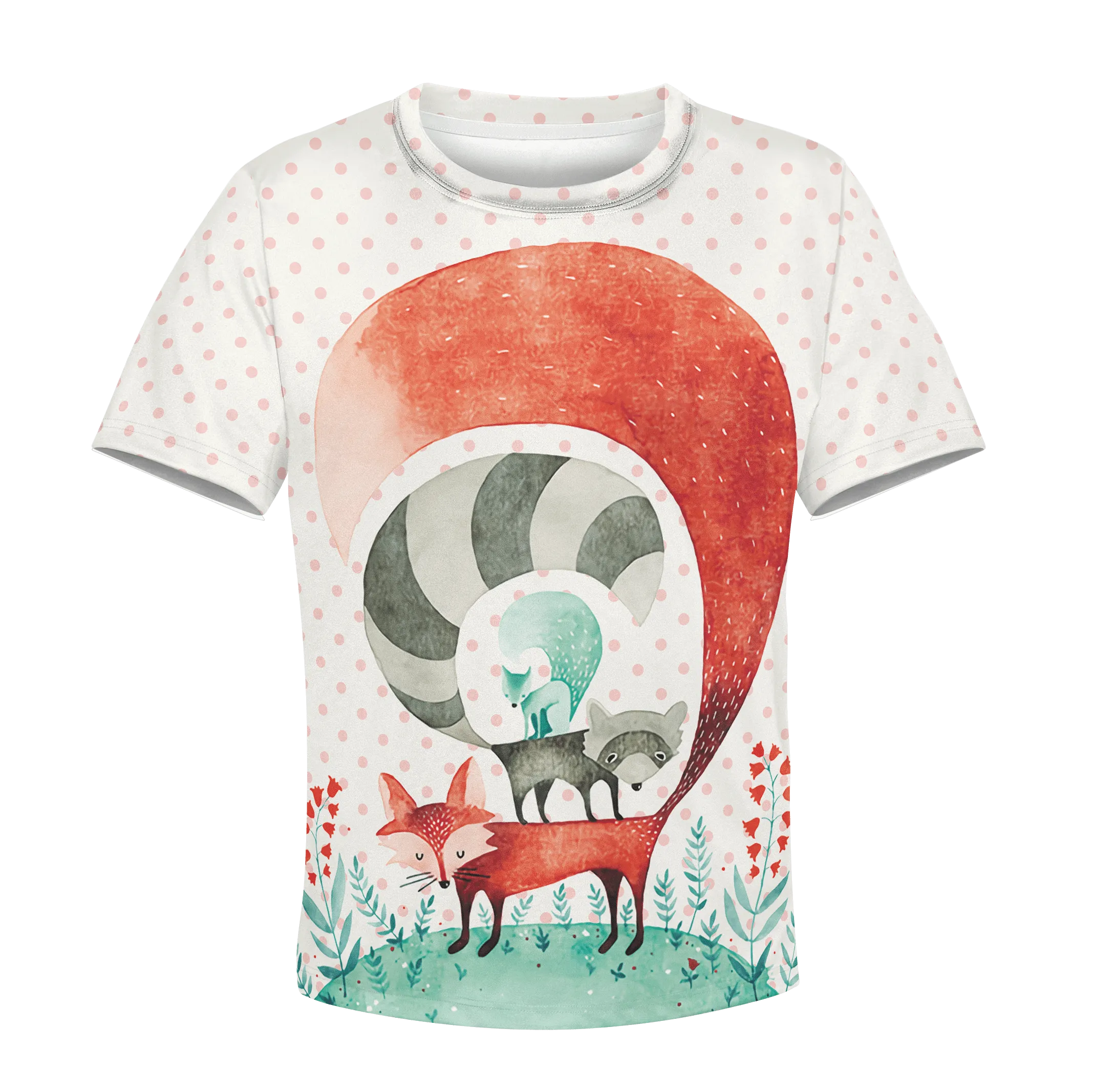 Family Fox Custom Cosplay Kid Hoodie
