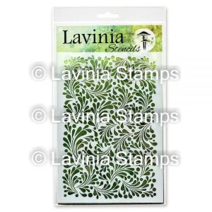 Feather Leaf Stencil ST014