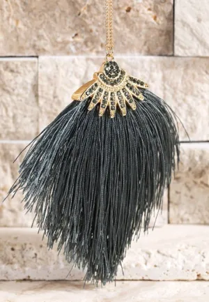 Feather necklace