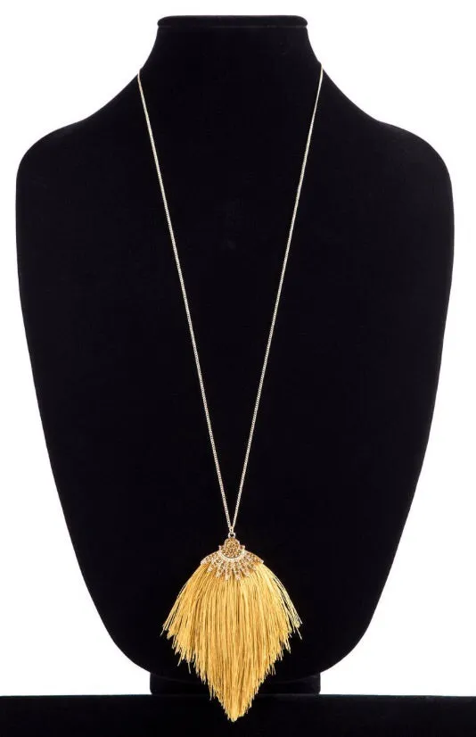 Feather necklace