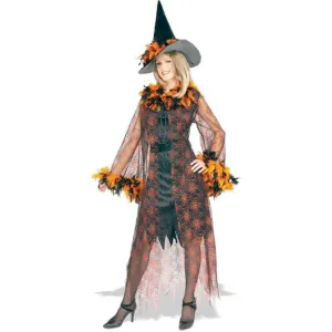 Feathered Witch Costume Size Std