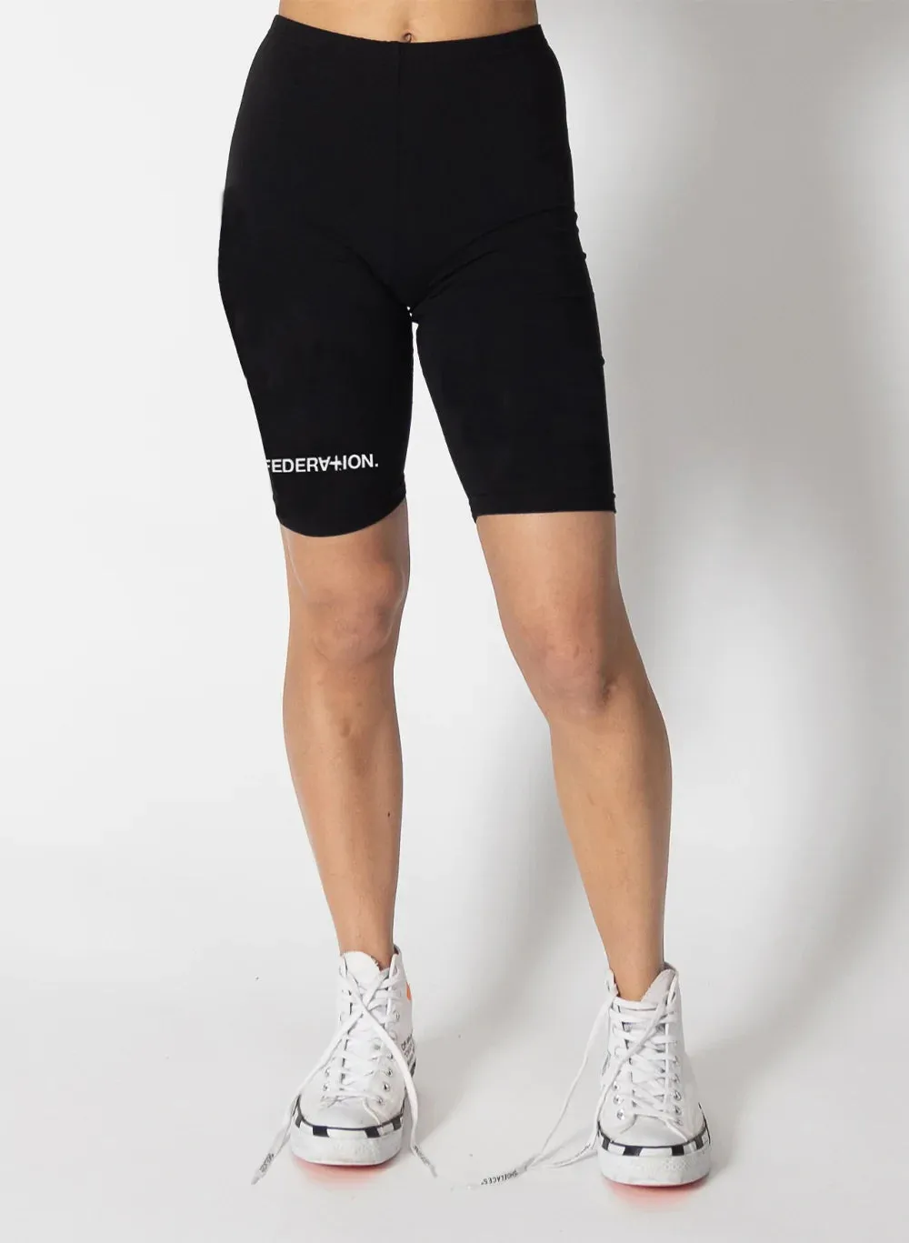 Federation Here Bike Short in Love Balloon or Black