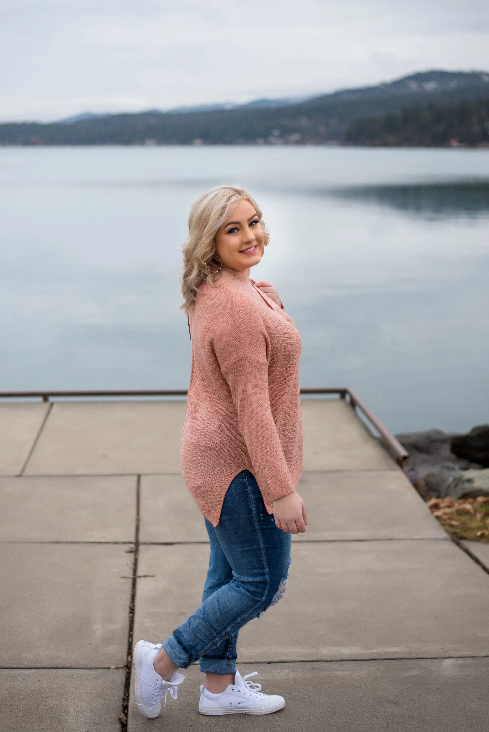 Find Your Groove Sweater In Gorgeous Mauve
