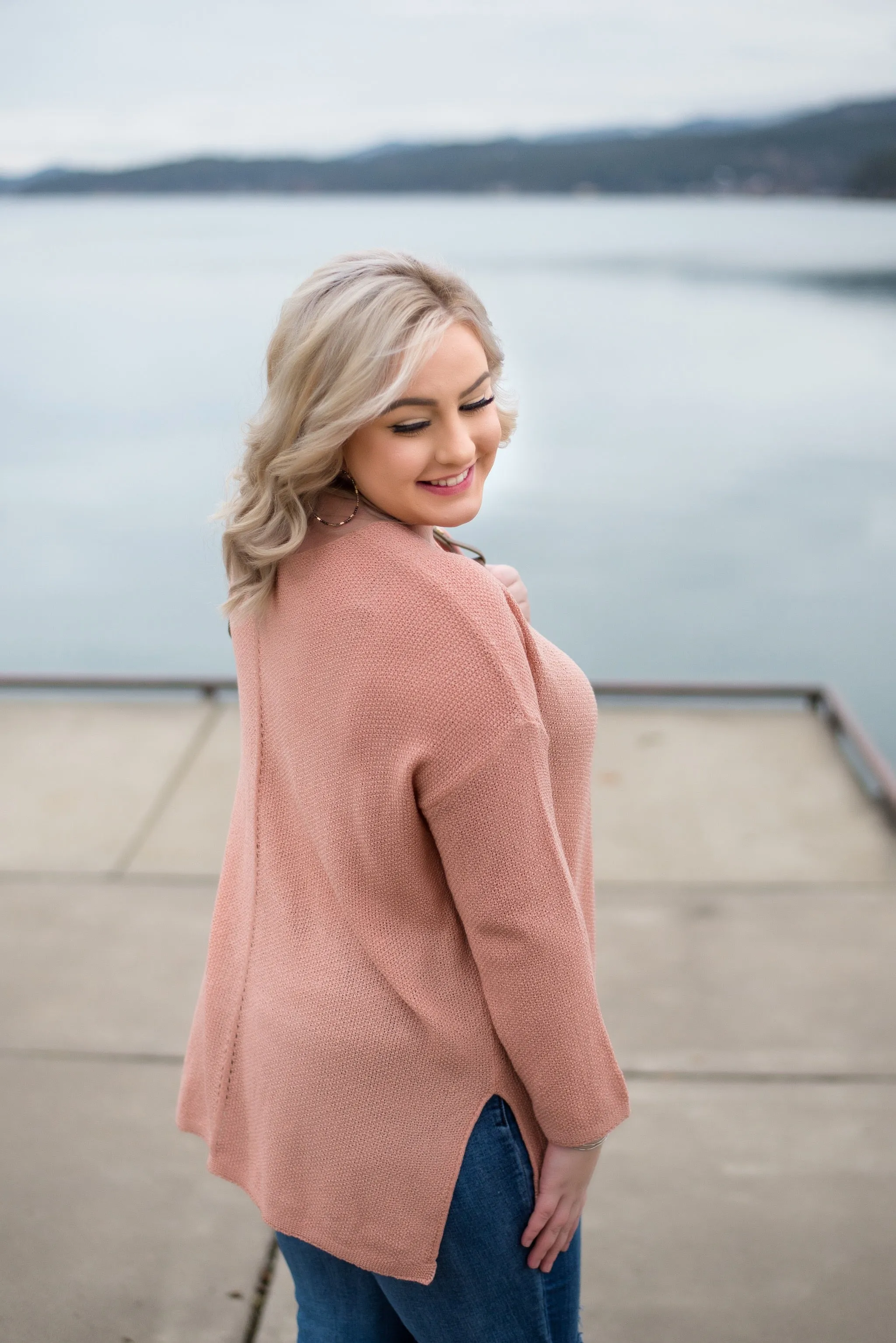 Find Your Groove Sweater In Gorgeous Mauve