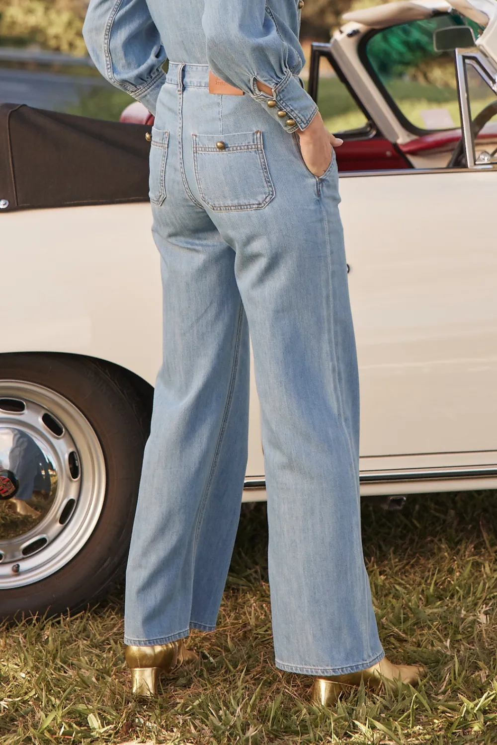 Flint Jean LIGHT WASHED DENIM