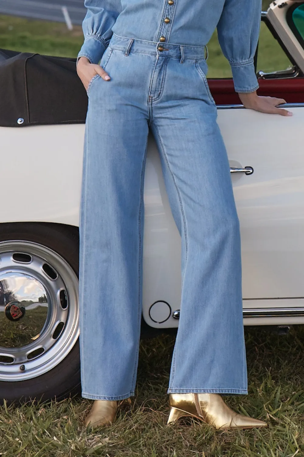 Flint Jean LIGHT WASHED DENIM