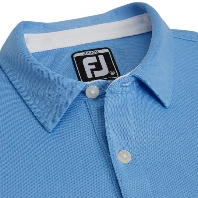 FootJoy Boy's Solid Pique Self Collar