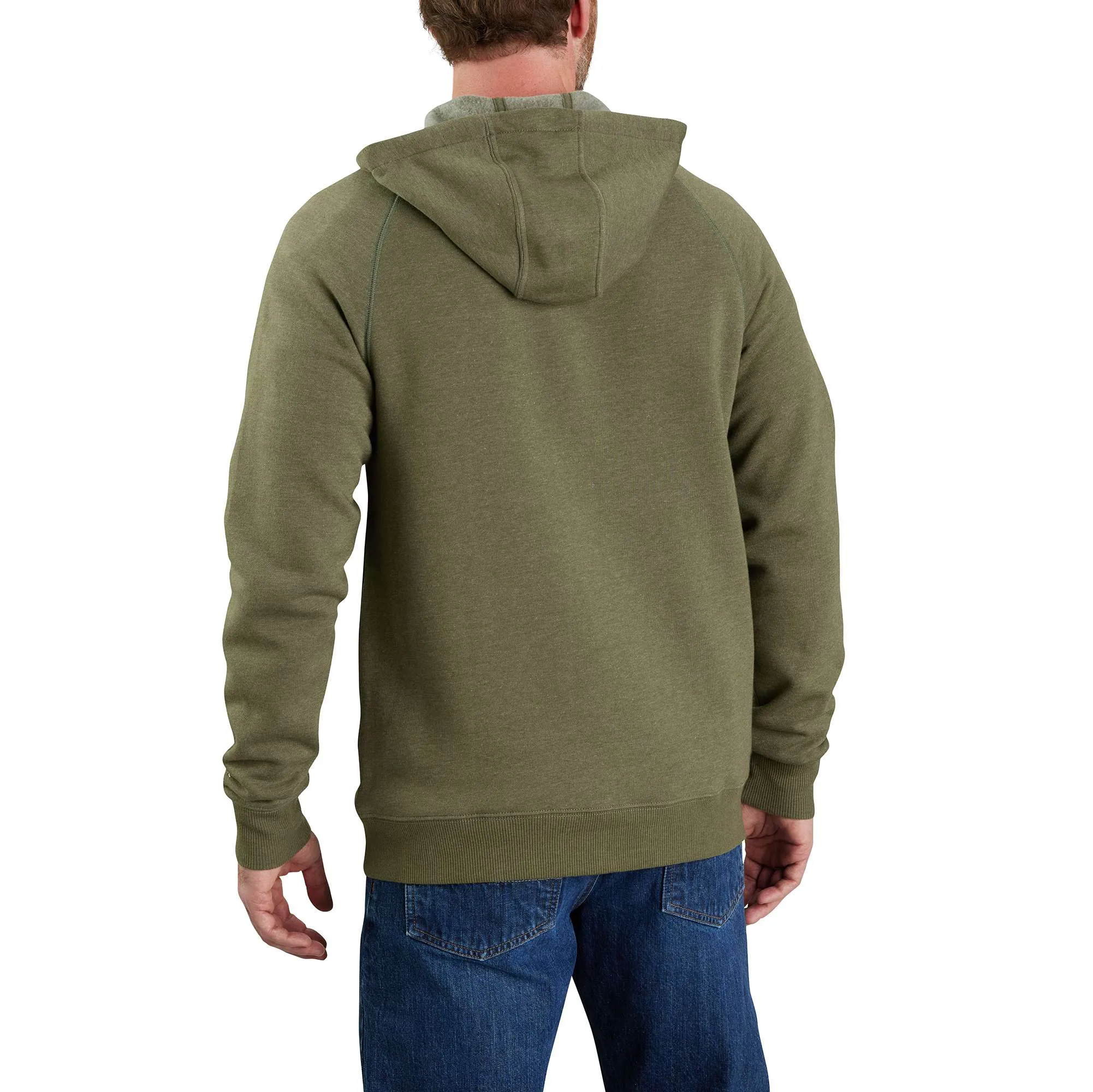 Force Relaxed Fit Lightweight Full-Zip Sweatshirt