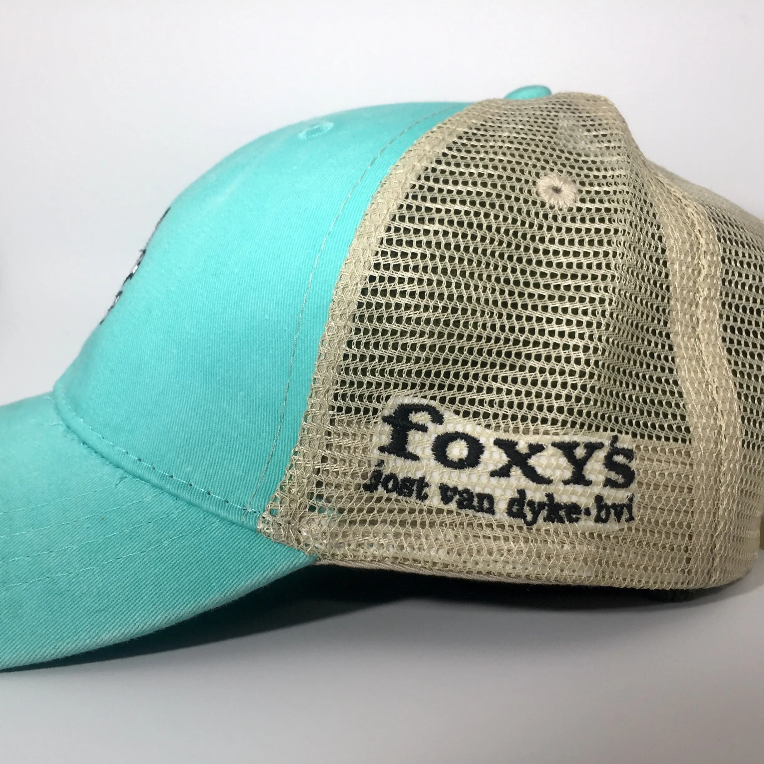 Foxy's Skull & Bones Distressed Trucker Cap