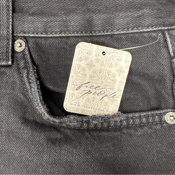 Free People - Maggie Mid Rise Straight Jean