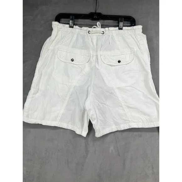 Free People Moon Bay Parachute Shorts Size Small Optic White