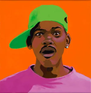 FRESHHH - Fresh Prince of Bel Air portrait art - Limited Edition Giclee Art Prints - Vakseen Art