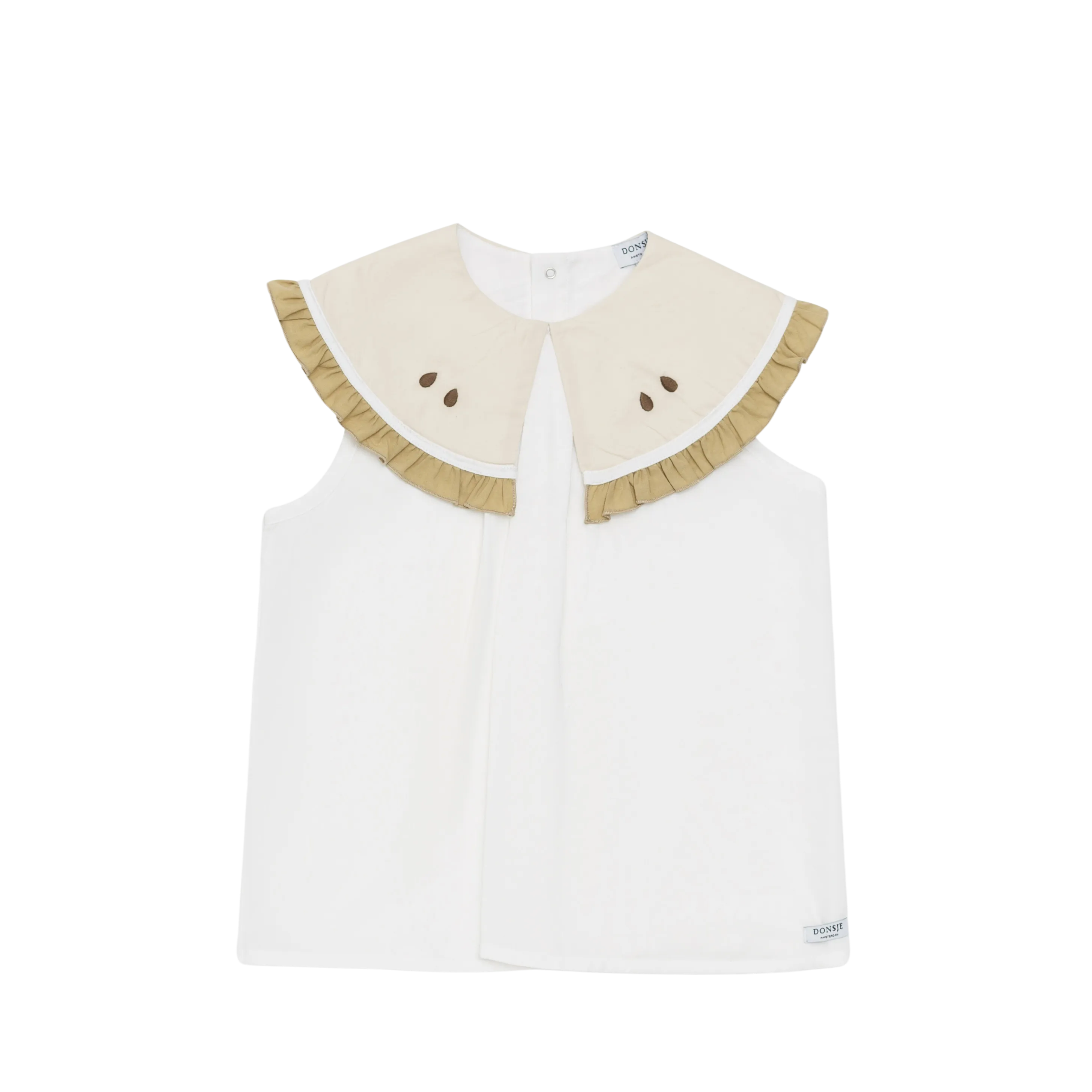 Frutas Blouse | Pear | Crispy White