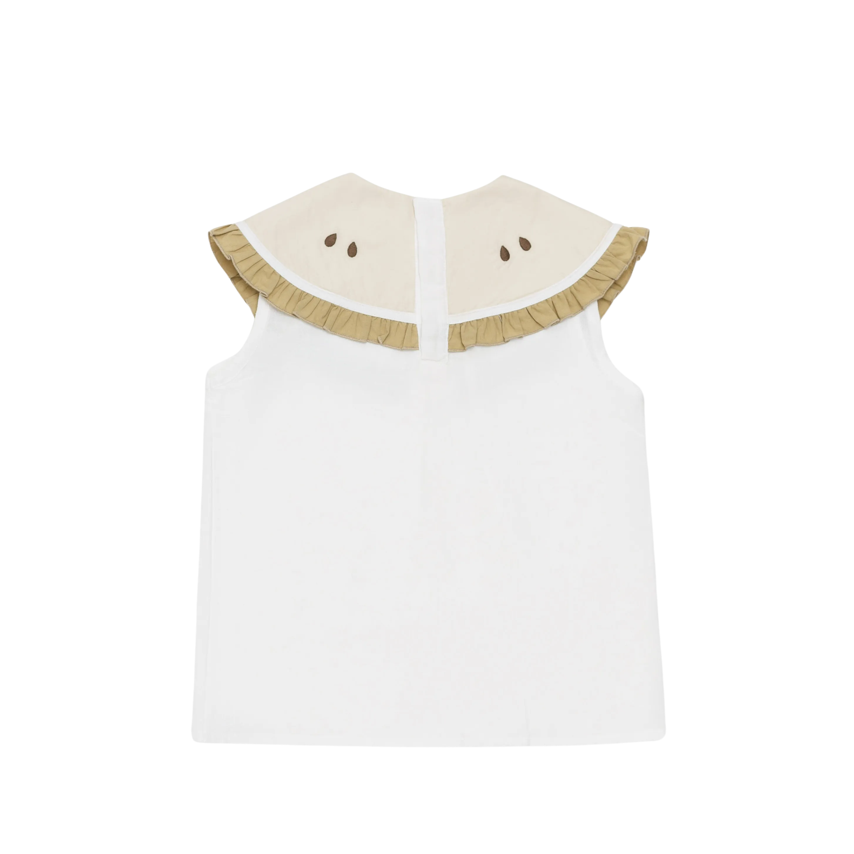 Frutas Blouse | Pear | Crispy White