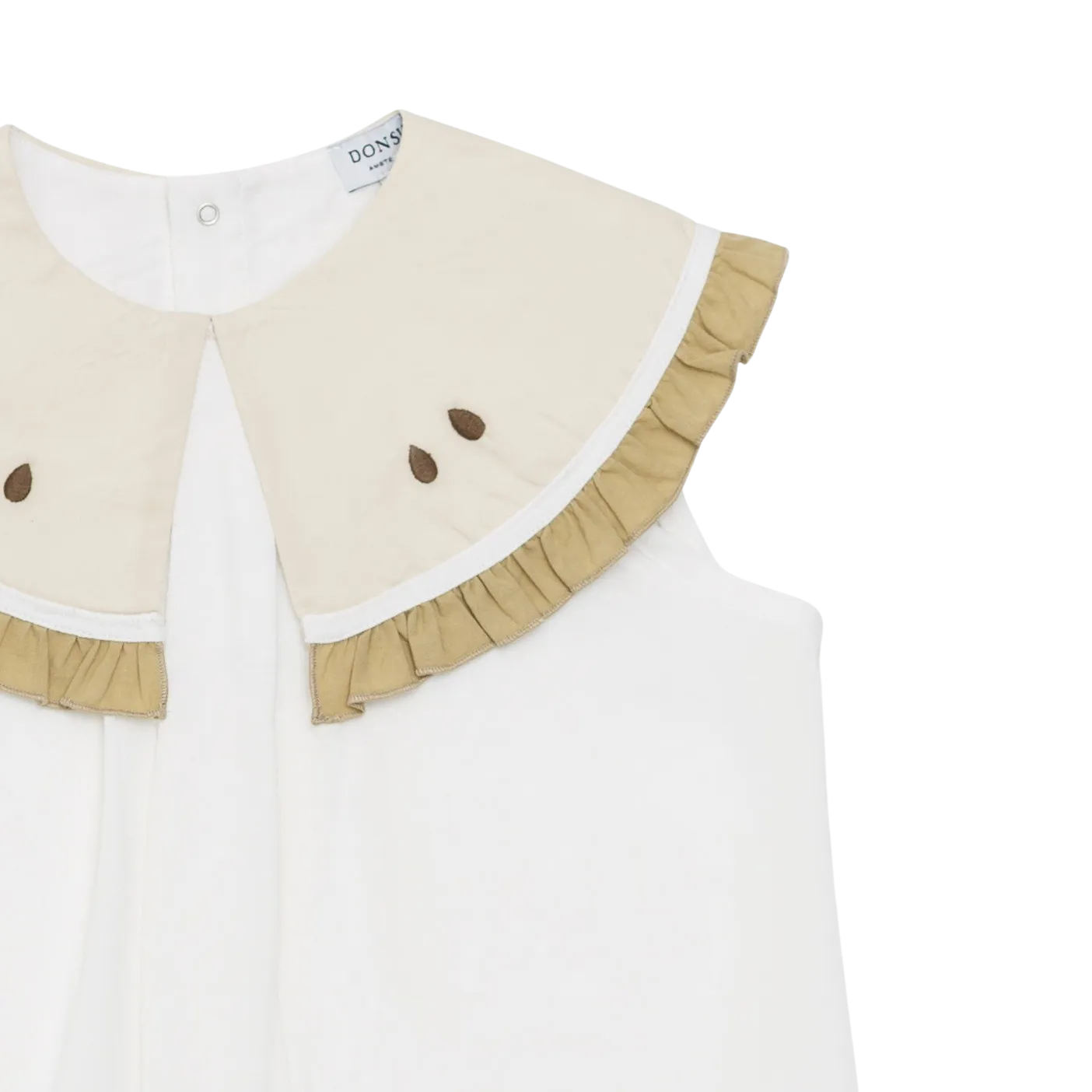 Frutas Blouse | Pear | Crispy White