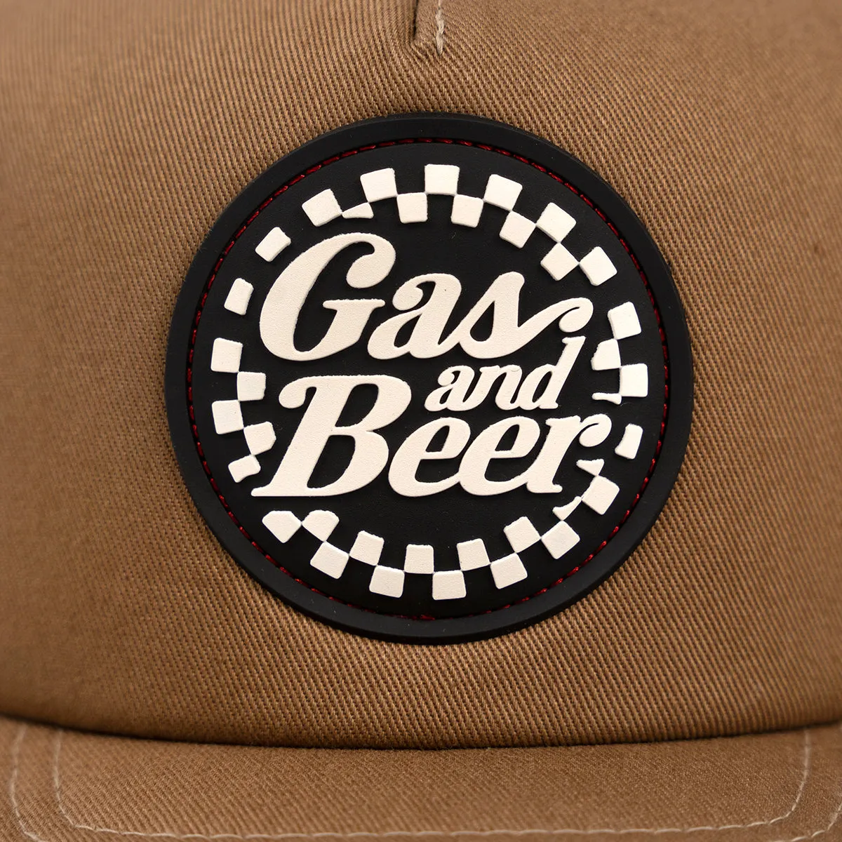 Gas & Beer Hat - Brown