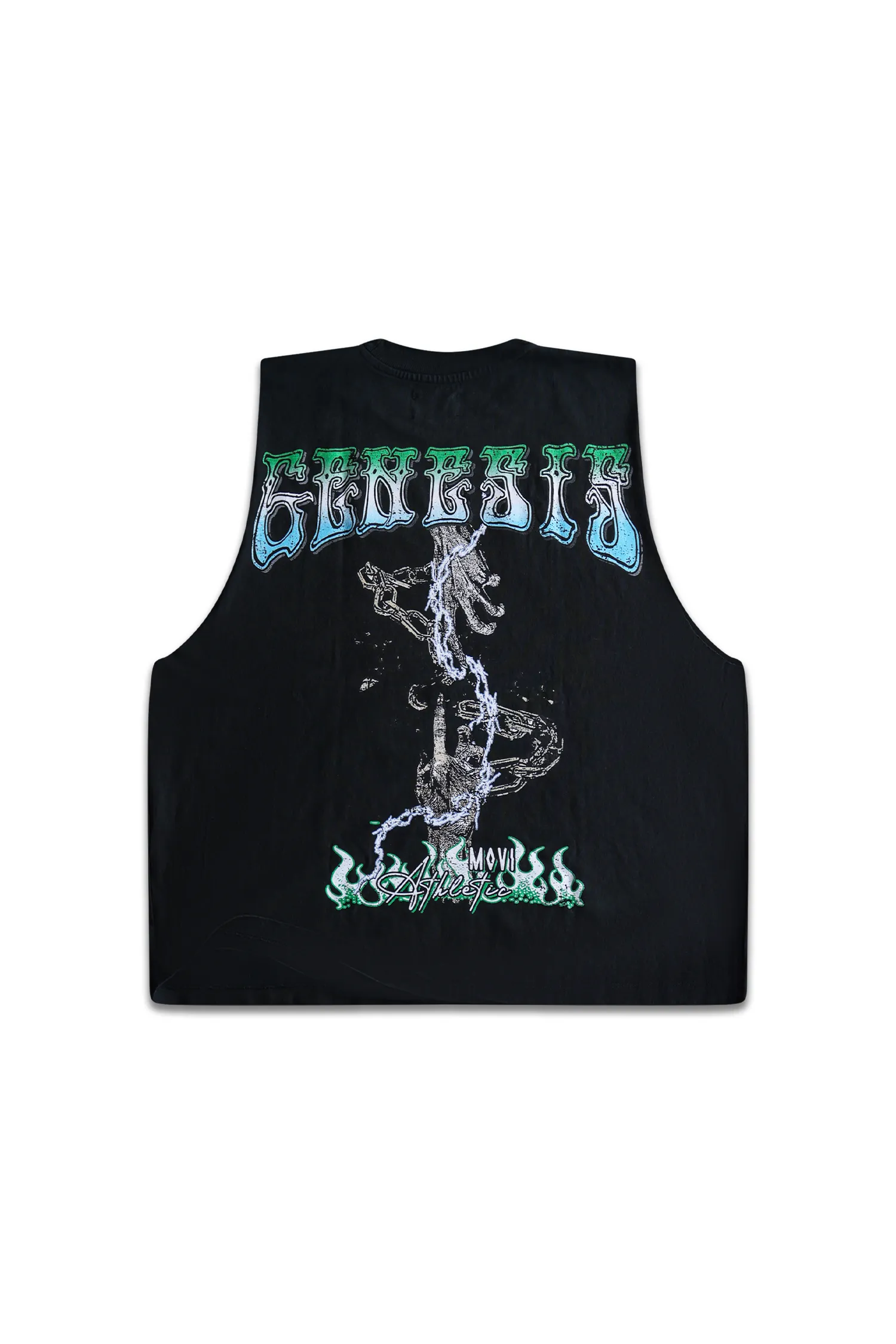 GENESIS RISING CUT-OFF - WASHED BLACK