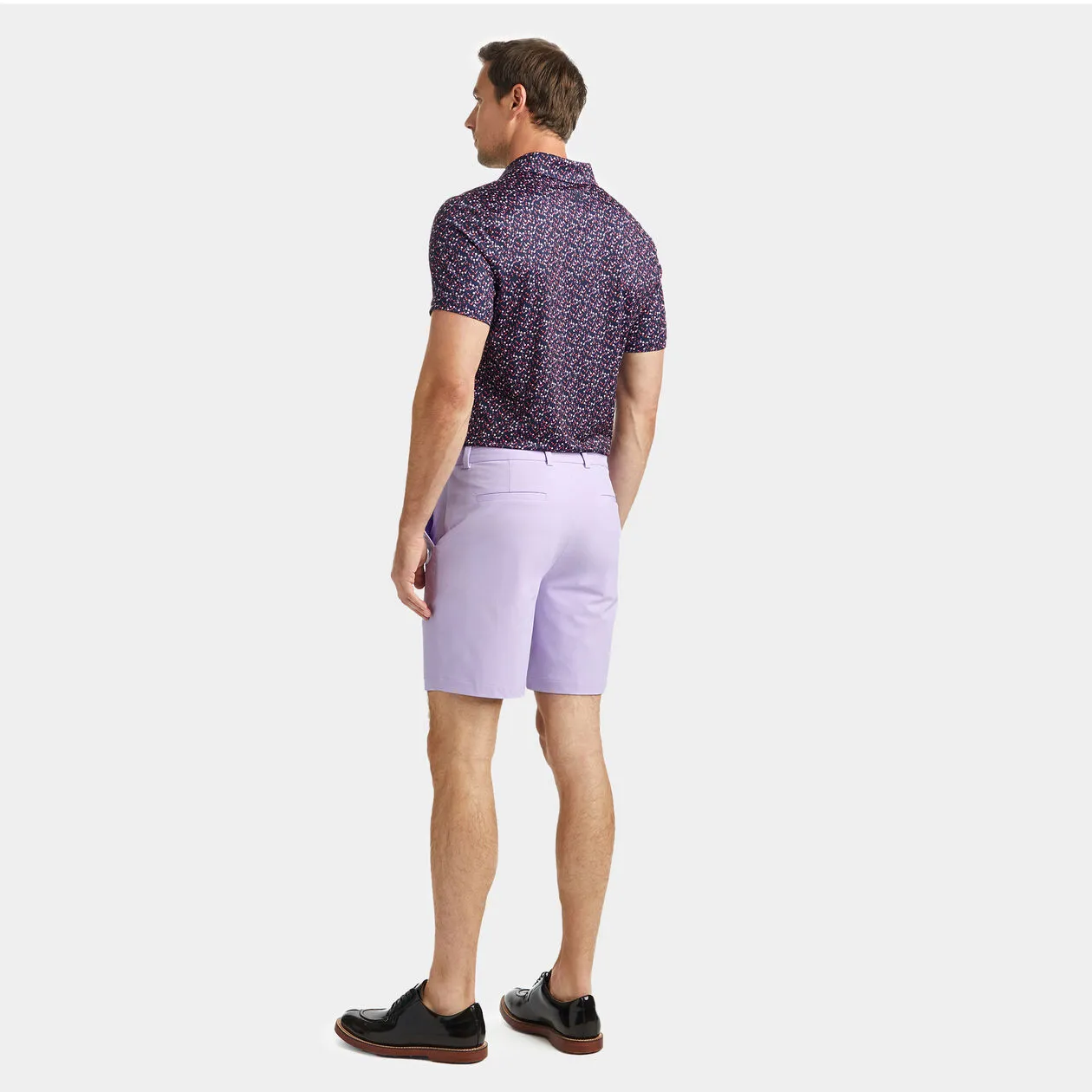 G/FORE MENS MAVERICK 4-WAY STRETCH SHORT - AURA