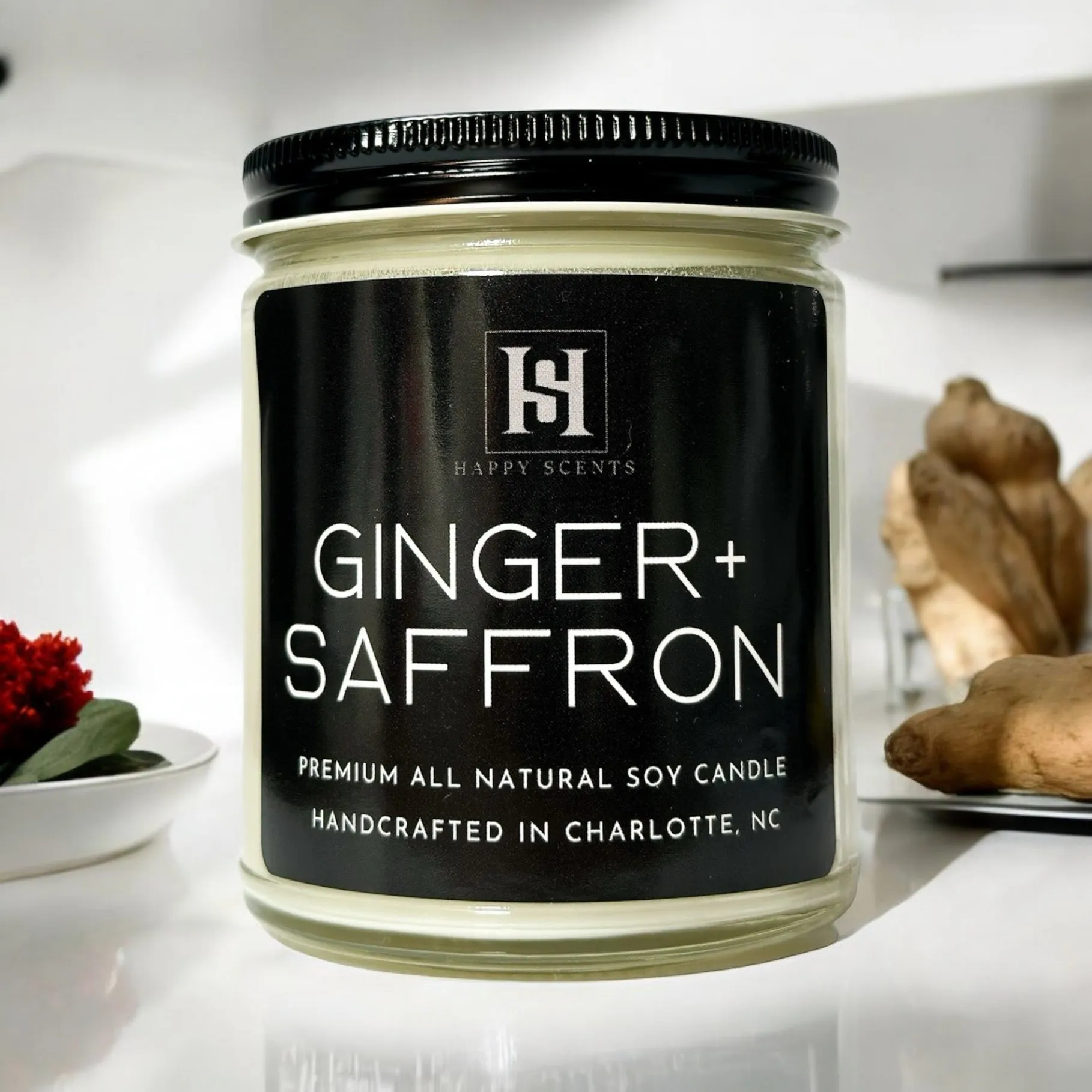 Ginger & Saffron Jar Candle