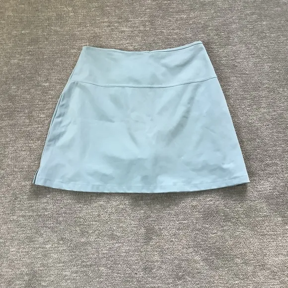 Girlfriend Collective Lt. Blue Mini Skort Sz. L
