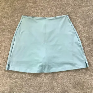 Girlfriend Collective Lt. Blue Mini Skort Sz. L