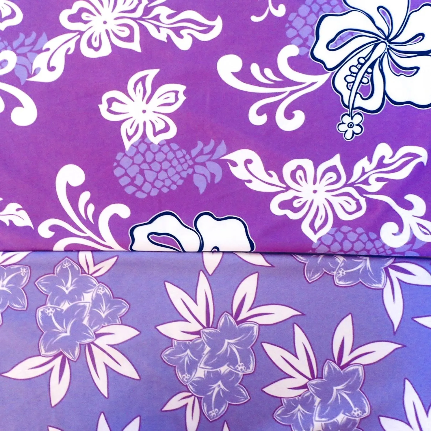 Girls Long Sleeve Rashguard and Shorts - Huahine Lilac