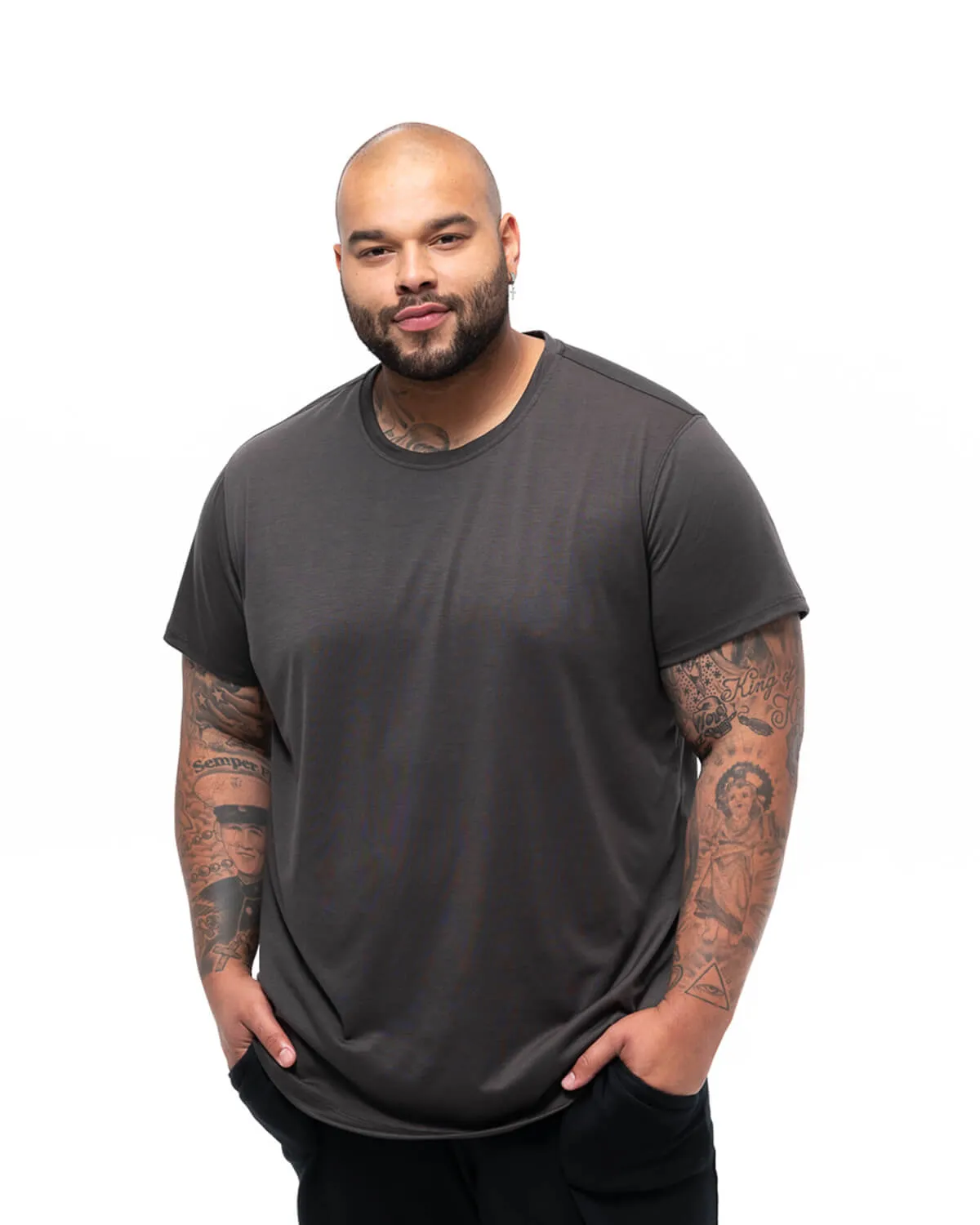 Go To Tee | Graphite Grey