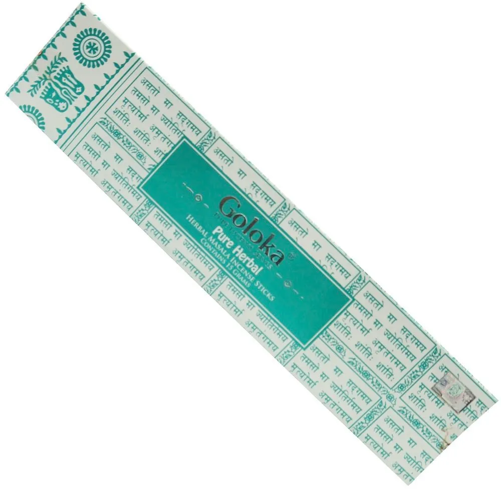 Goloka - Pure Herbal Incense Sticks