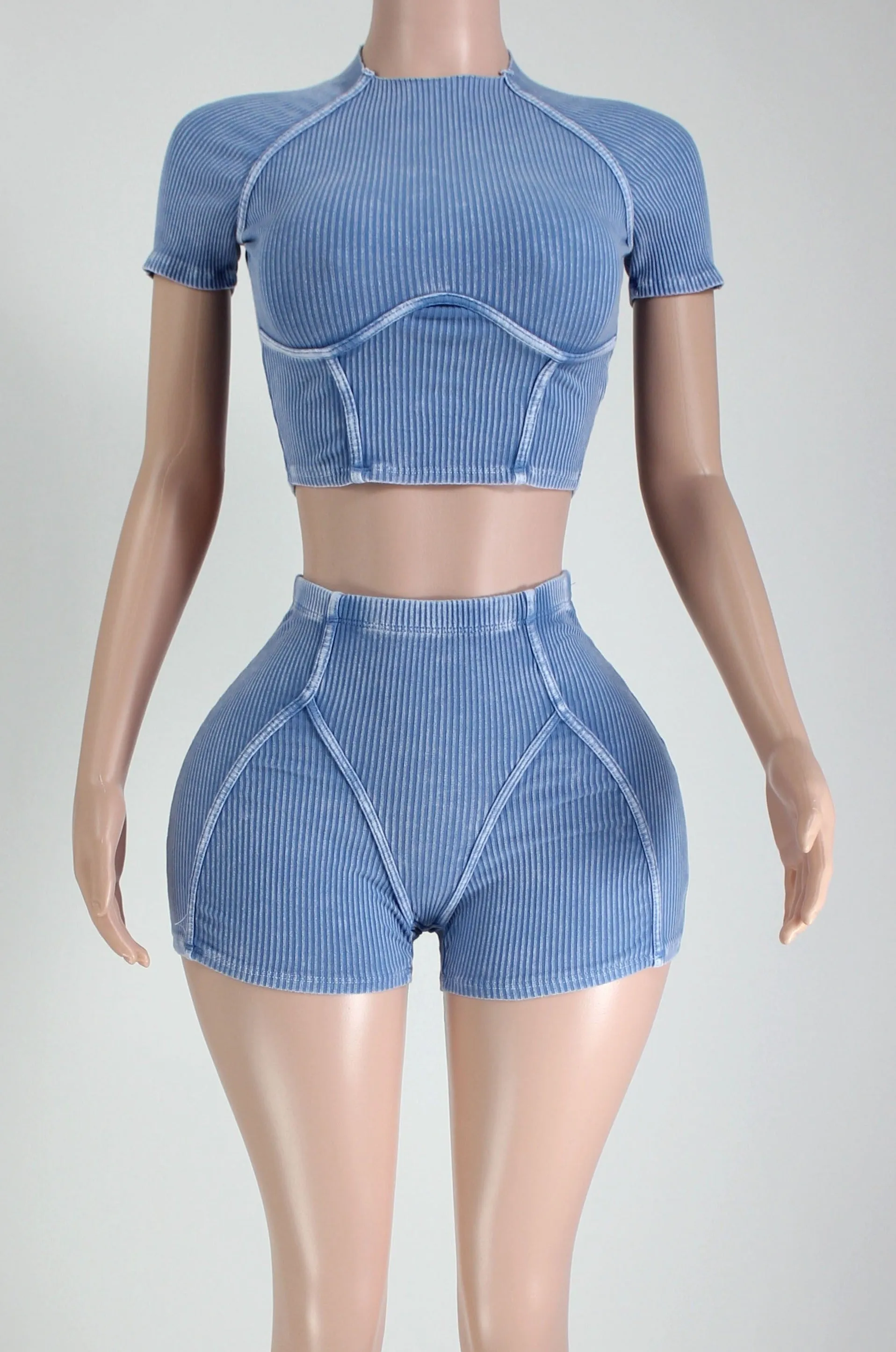Good Vibes Shorts Set