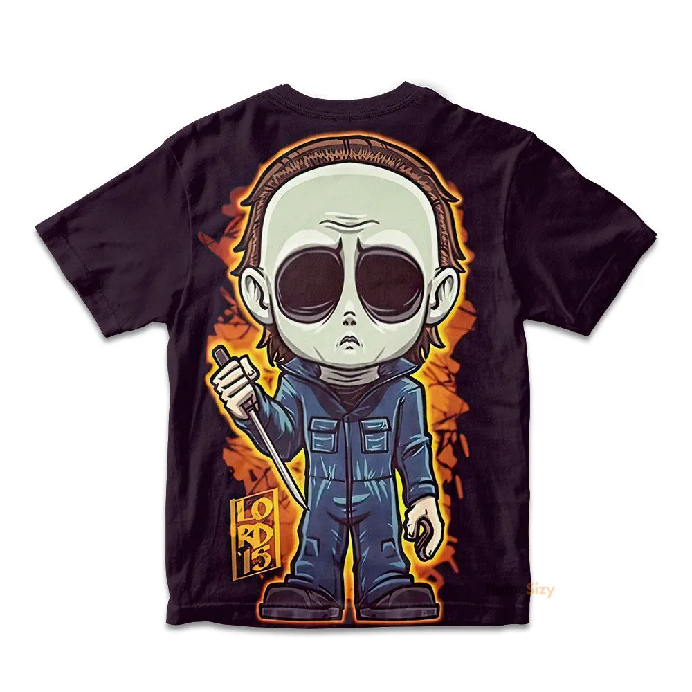 Halloween The Chibi of Michael Myers Kid Tshirt QT305471Tf