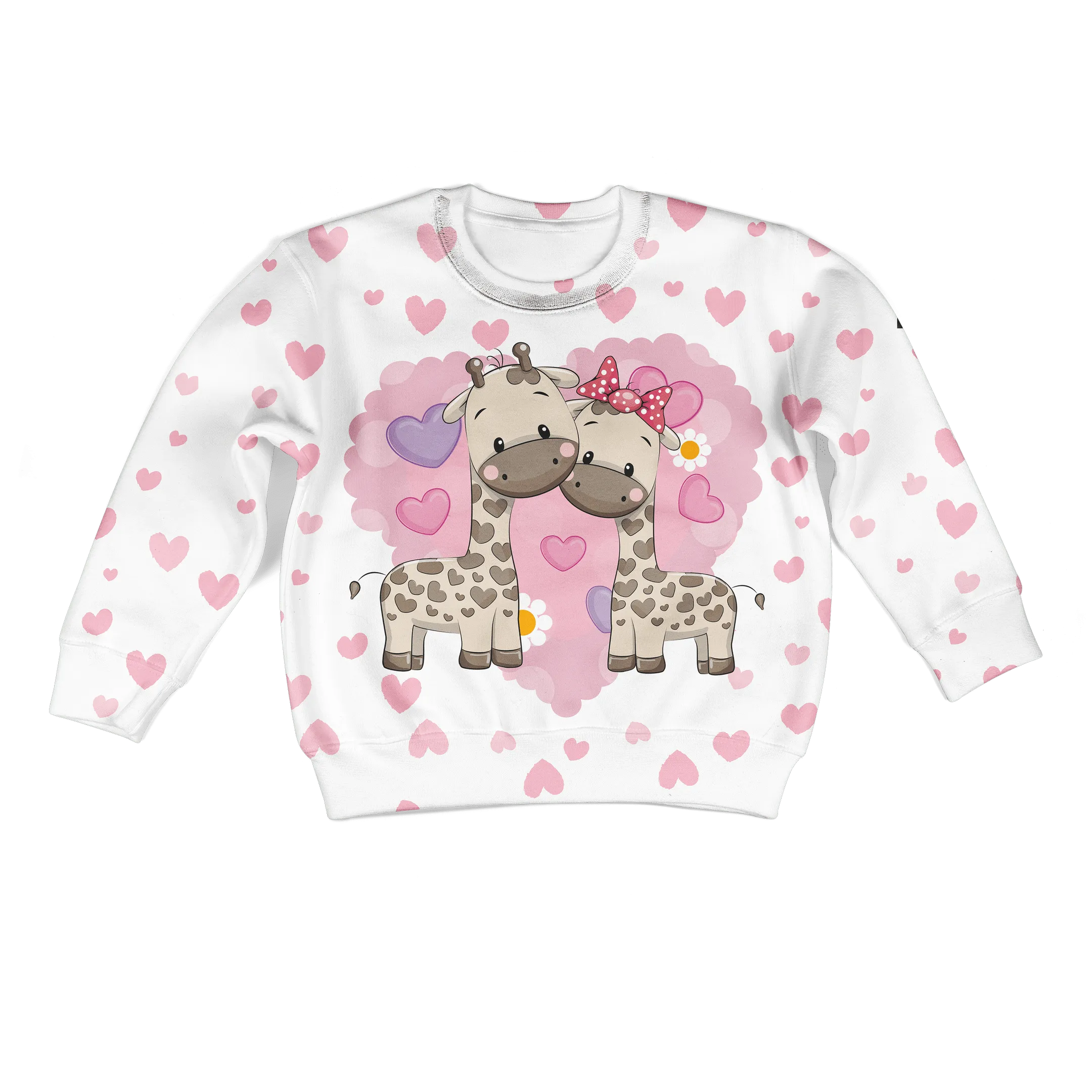 happy giraffe Kid Custom Cosplay Hoodies Apparel