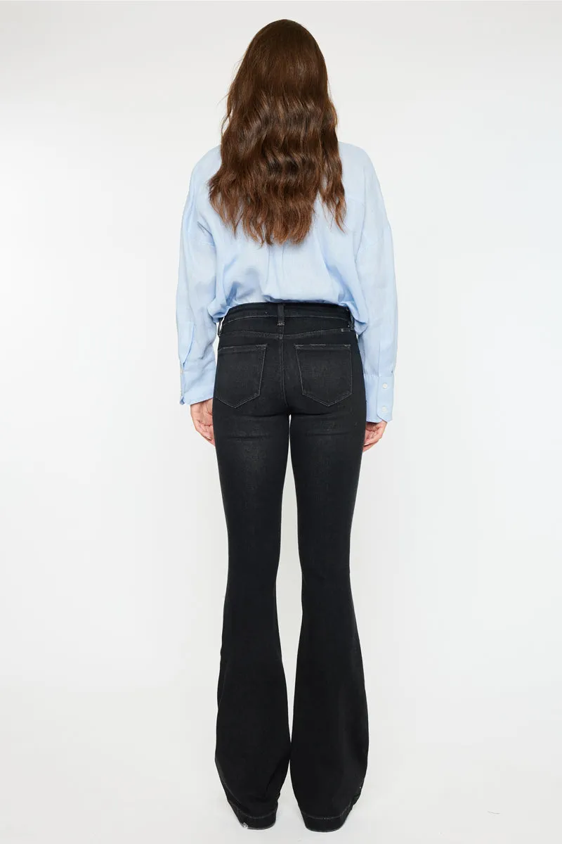 Harlo Mid Rise Flare Jeans