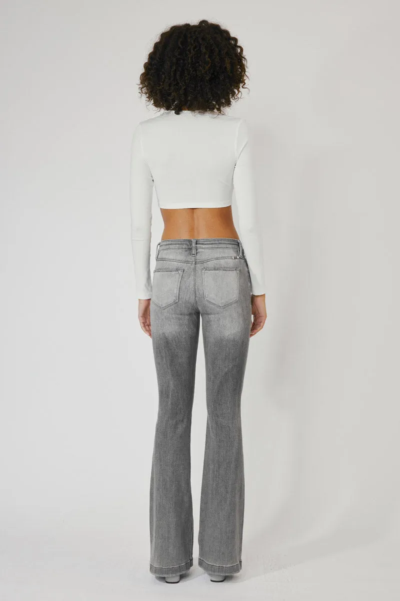 Harlo Mid Rise Flare Jeans