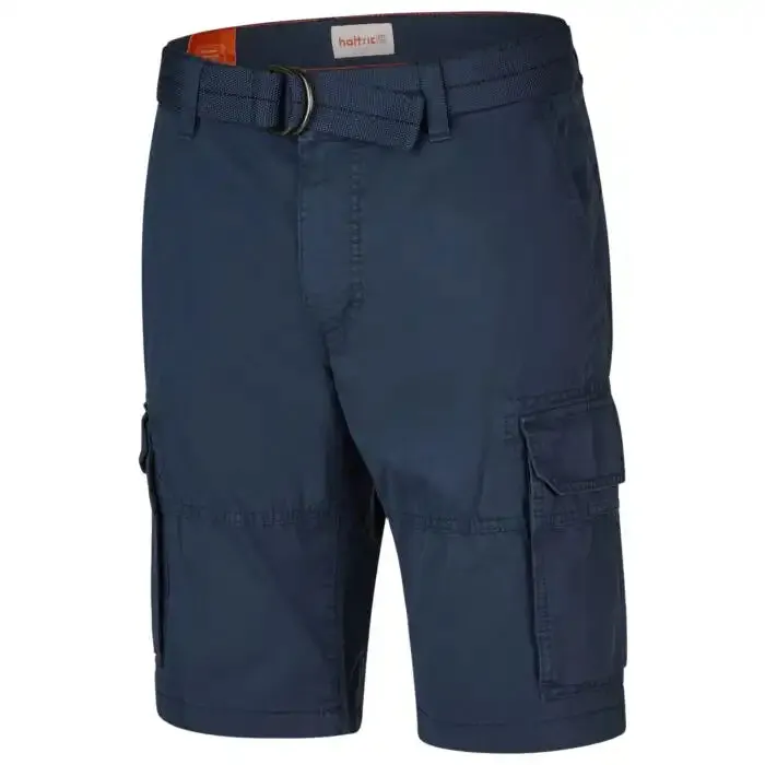 Hattric Mens Cargo Bermuda Shorts Navy