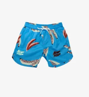 Headster Groovy Banana Swim Short - Riviera