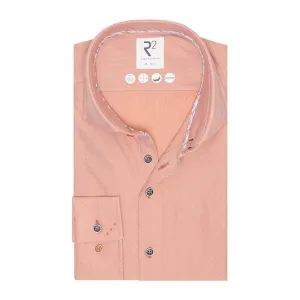 Herringbone knitted shirt