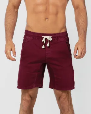 Hudson Maroon Shorts