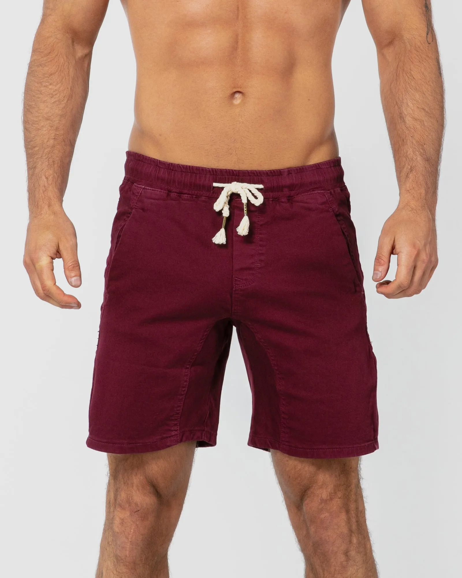 Hudson Maroon Shorts