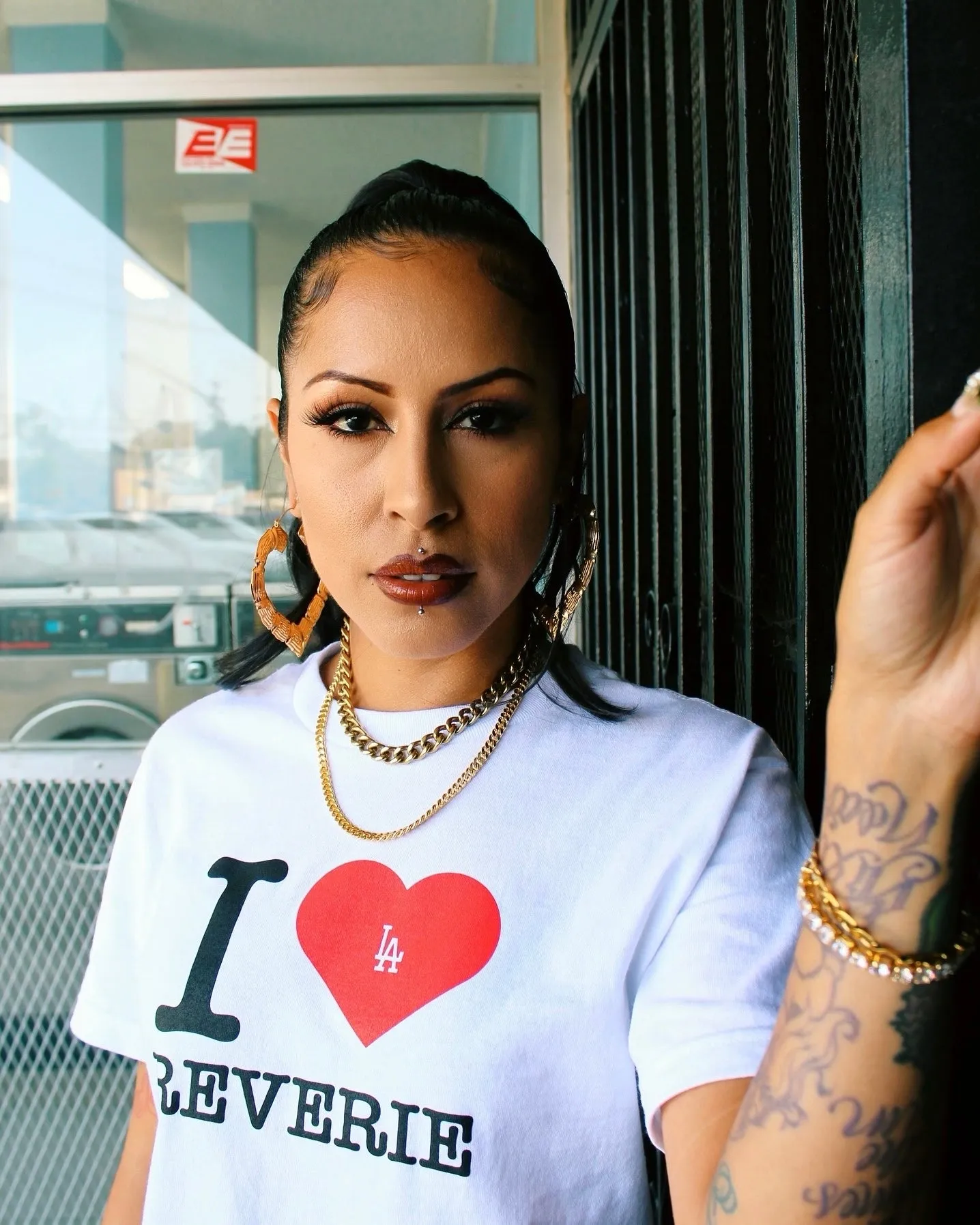 ‘I Love Reverie’ White Shirt