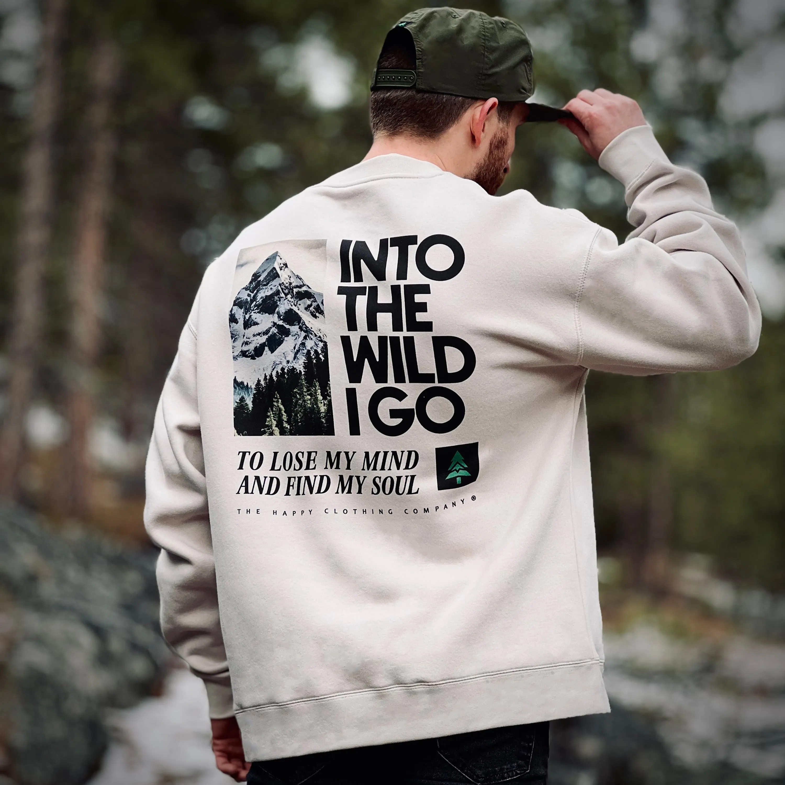 Into The Wild I Go Unisex Relaxed Crew