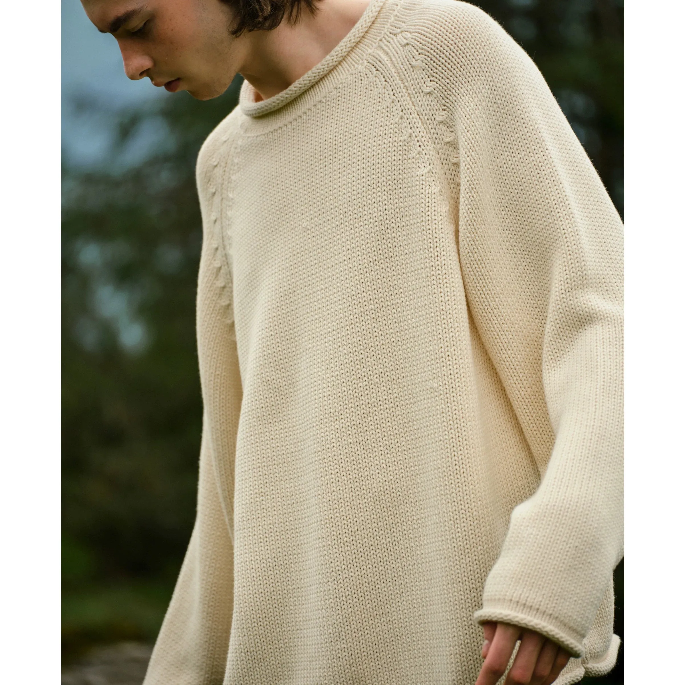 Island Cotton Knit Sweater