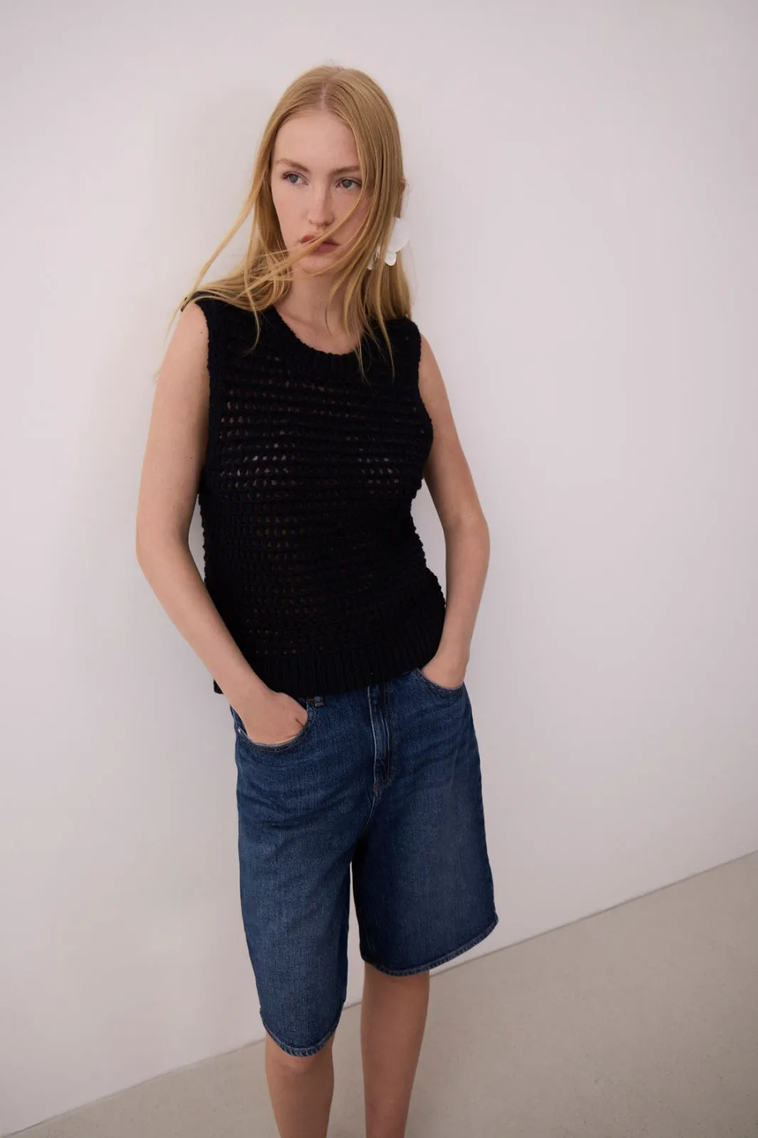 Jaf Denim Bermuda Shorts