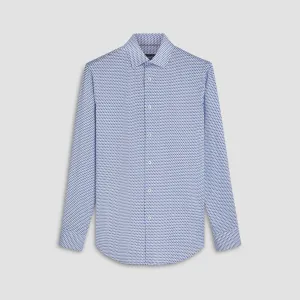 James Geometric Print OoohCotton Shirt