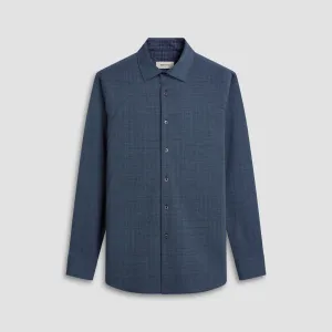 Jimmy Double Sided Herringbone/Check OoohCotton Shirt