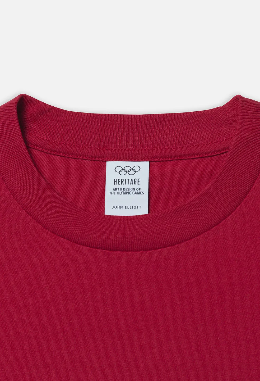John Elliott x Olympic Heritage Paris University Tee / Red