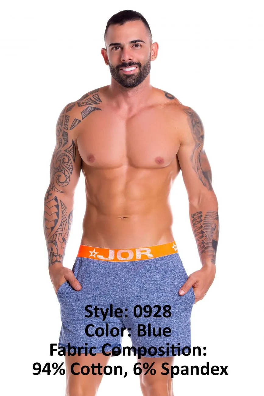 JOR 0928 Energy Athletic Shorts Blue