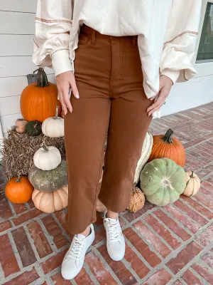 Judy Blue Tummy Control Dyed Cropped Pant
