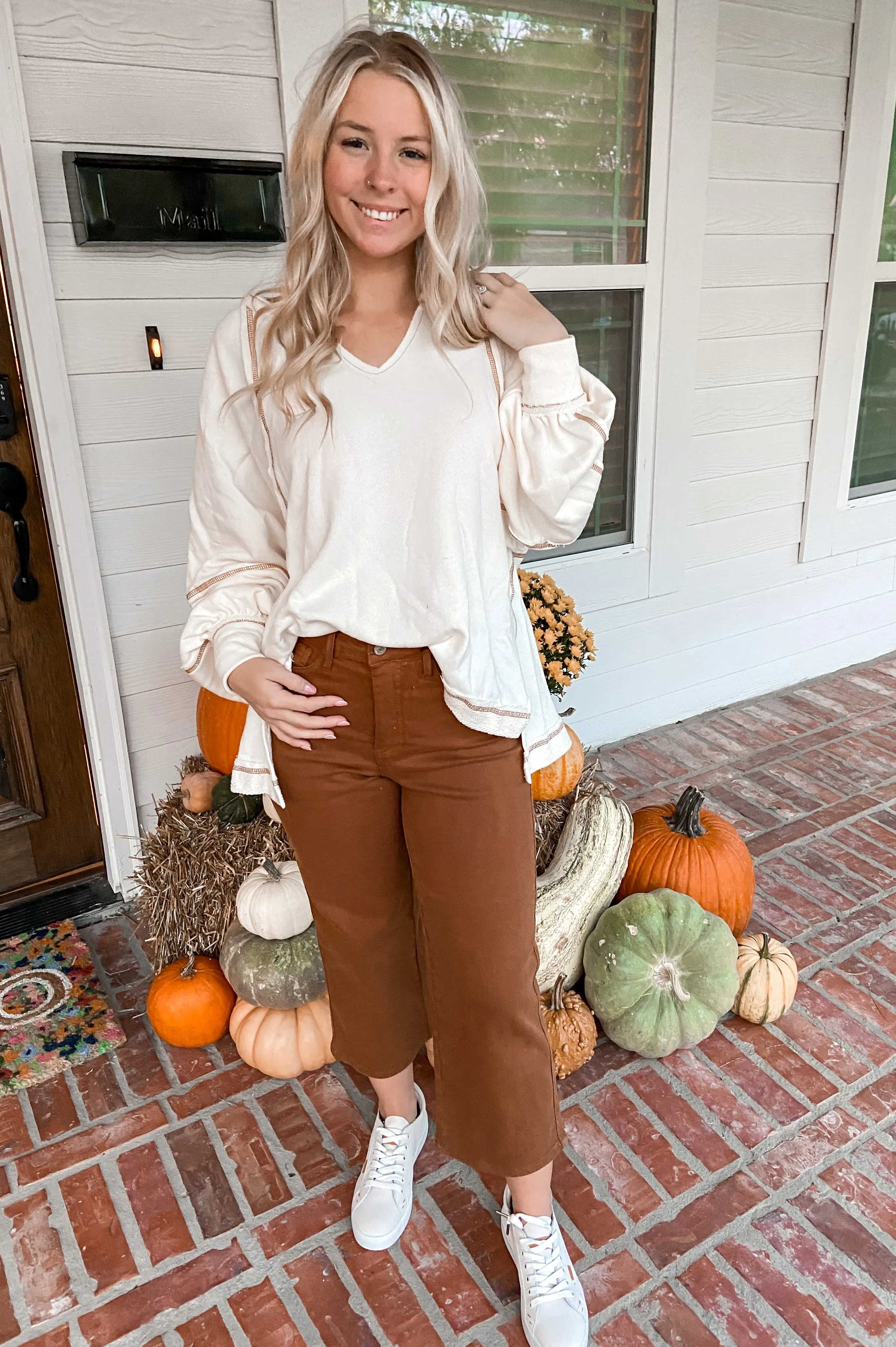 Judy Blue Tummy Control Dyed Cropped Pant