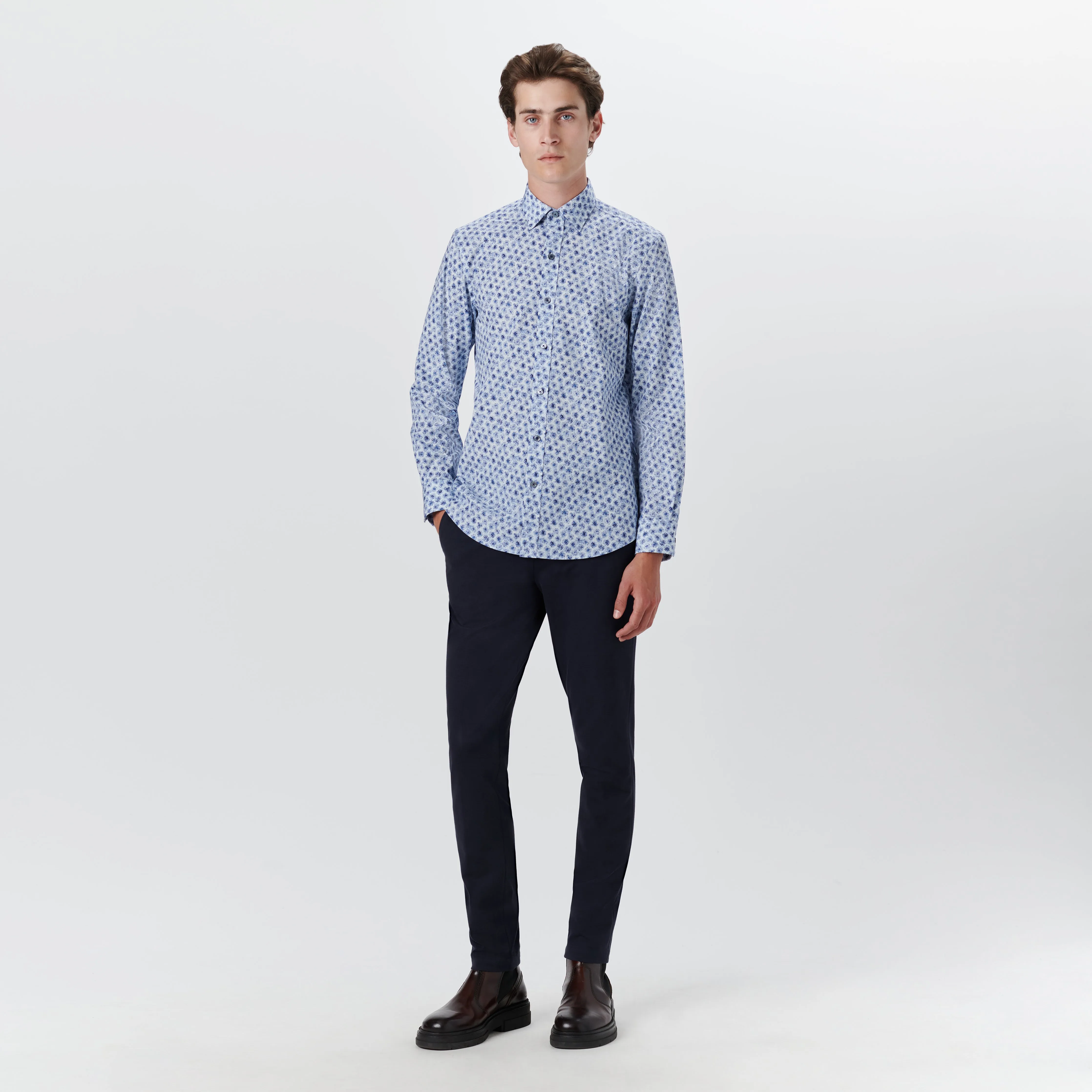 JULIAN Abstract Print Shirt